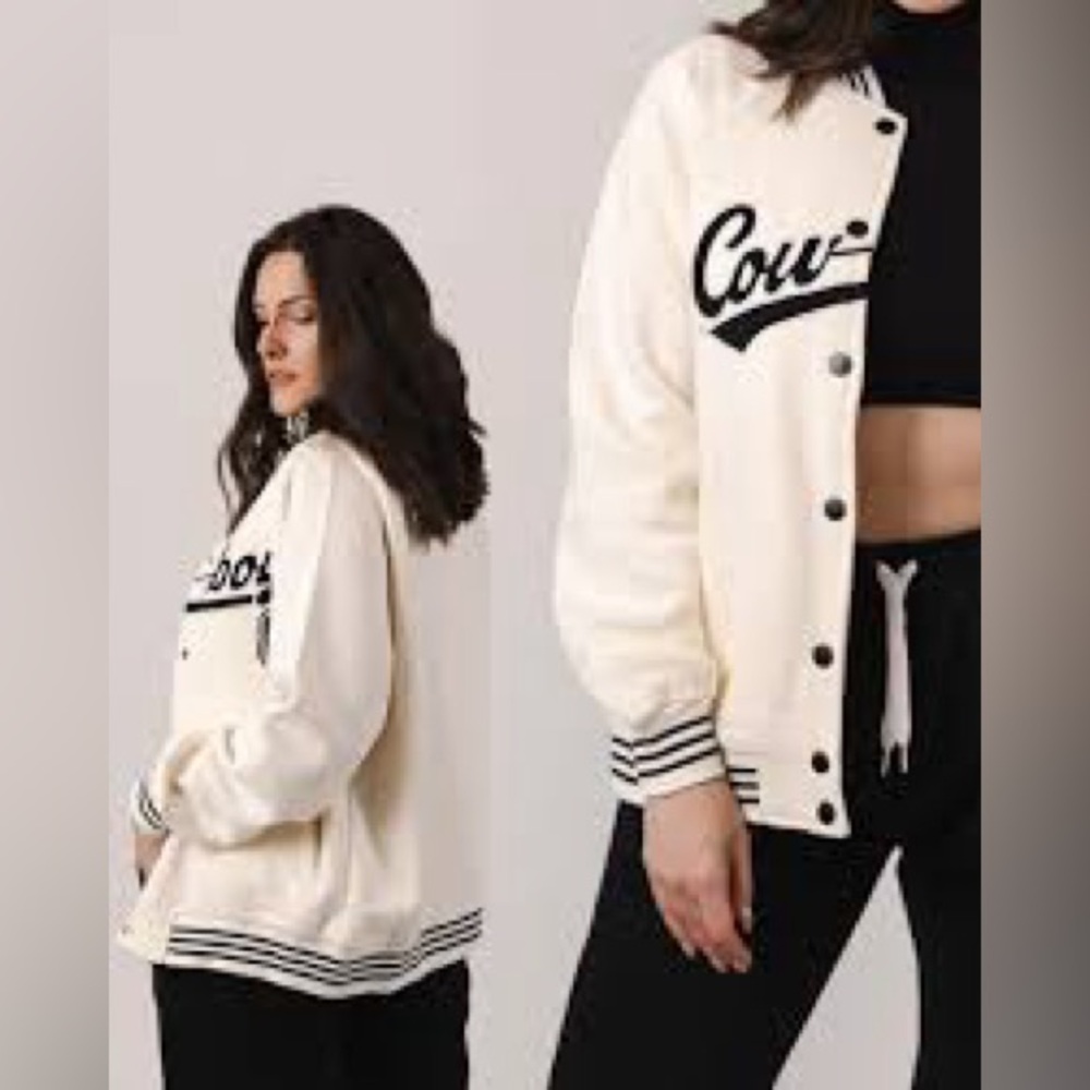 Edikted - Rodeo Oversized Sweatshirt Jacket - Picture 2 of 7